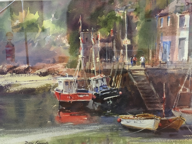 Boats at Rest - Looe UK