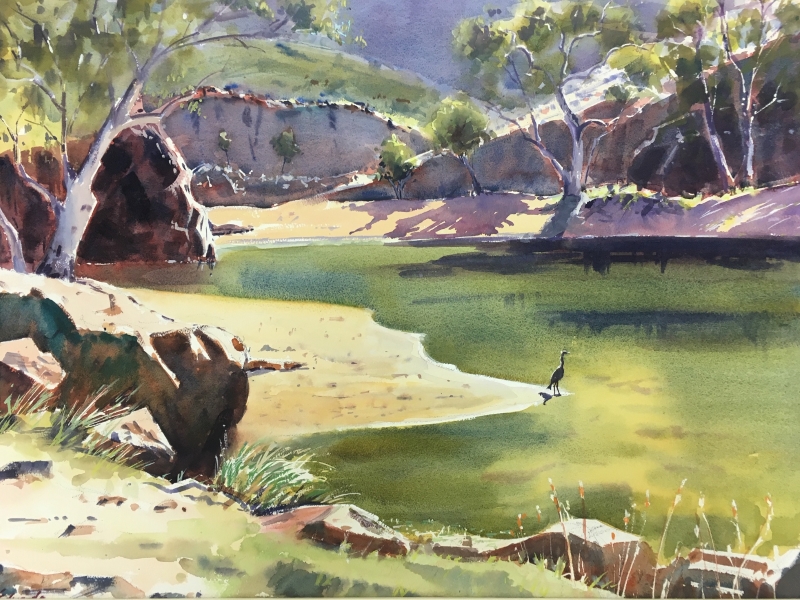 Morning Colours - Ormiston Gorge