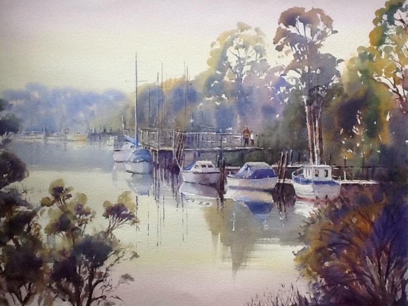 Morning Light - Port Franklin