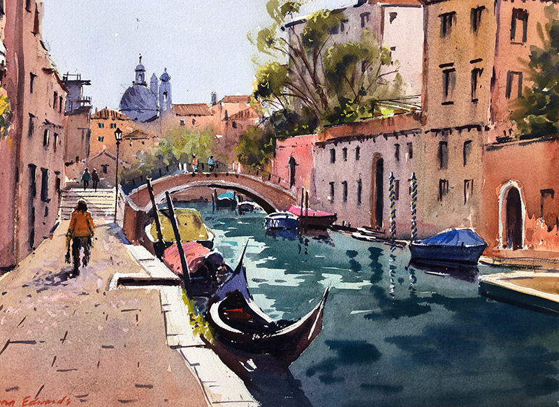Venice Magic - Diana Edwards Watercolour